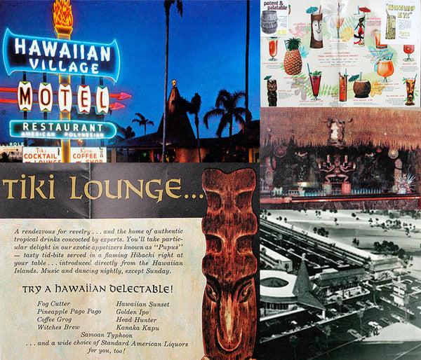 Hawaiian Village in Tampa is our featured design for December. Tiki Bar T-shirt Club