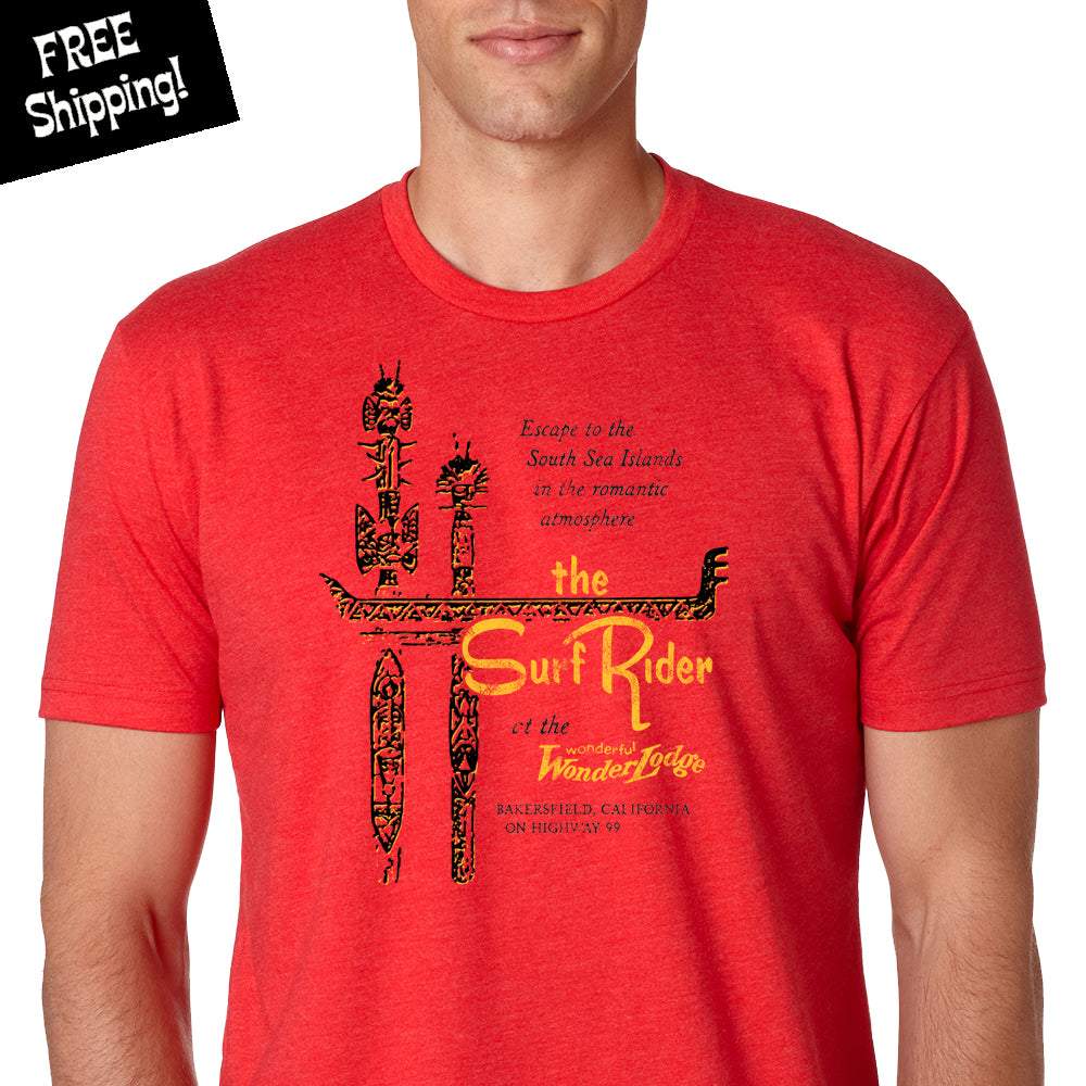 The Surf Rider - Bakersfield, CA – Tiki Bar T-Shirt Club