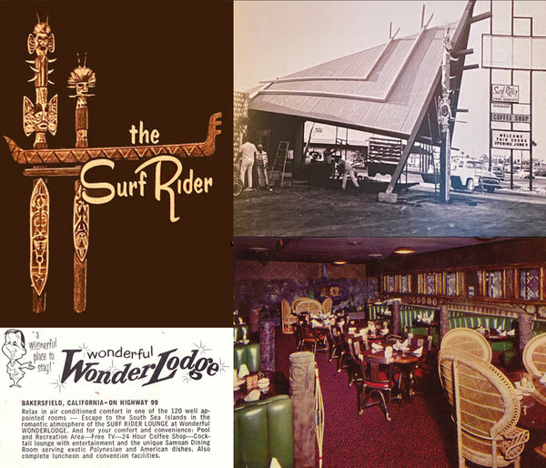 Surf Rider California The Surf Rider - Bakersfield, CA – Tiki Bar T-Shirt Club
